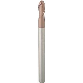 5/16" x 4" Super Carbide 2-Flute Ball End Mill