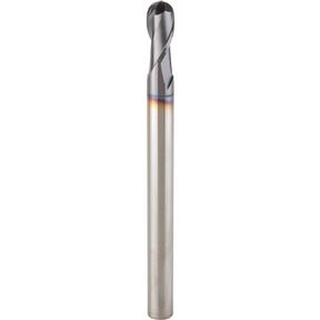 1/2" x 6" Super Carbide 2-Flute Ball End Mill