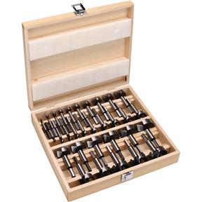 31 Pc. Mega Forstner Bit Set