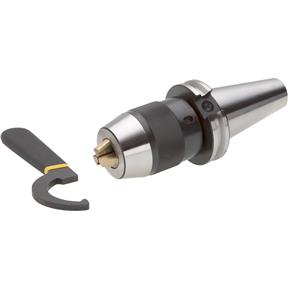 0-1/2" x CAT40 Keyless Drill Chuck with Spanner Wrench