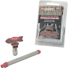 Transparent Stain Tip & Filter Kit
