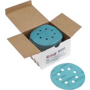 5" A/O Sanding Disc, 1200 Grit H&L 8 Hole, 100 pk.