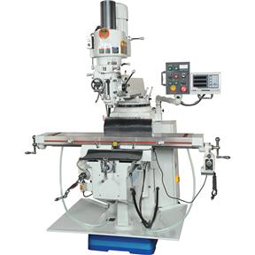 10" x 54" 5 HP 3-Phase Mill with DRO