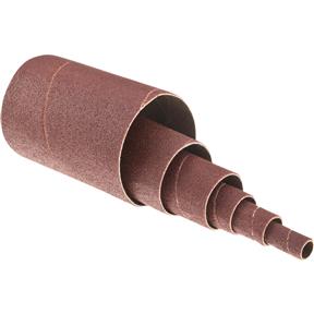 1/2" to 3" x 4-1/2" A/O Sanding Sleeve, 80 Grit, 6 pk. Assorted