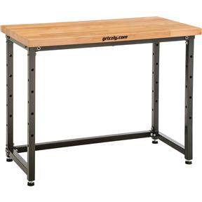 48" x 25" Heavy-Duty Workbench - Beech