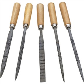 5 pc. Pro Wood Rasp Set 5 x 180mm