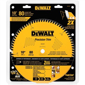 10" x 5/8" 80t TCG 0.098" Saw Blade