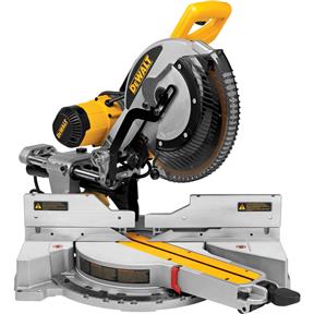12" Double-Bevel Sliding Compound Miter Saw w/ Free Rolling Stand