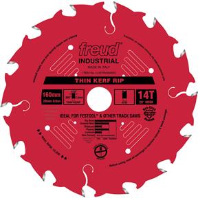 160mm x 20mm 14t ATB .098 Glue Line Saw Blade
