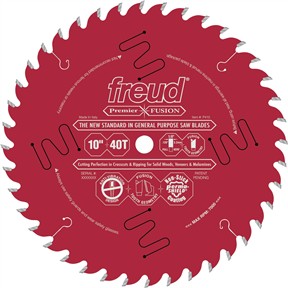 10" x 5/8" 40t Hi-ATB .118 General Purpose Saw Blade
