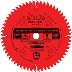 7-1/4" x 5/8" 60t Hi-ATB .079 Plywood Blade