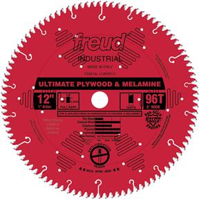 12" x 1" 96t Hi-ATB .126 Plywood Saw Blade