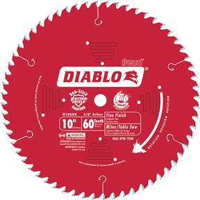 10" x 5/8" 60t Hi-ATB .098 Finishing Saw Blade