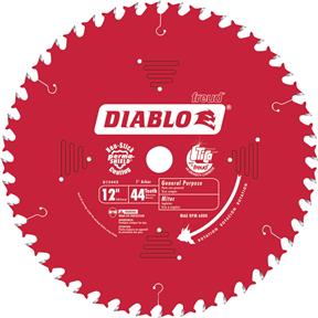 12" x 1" 44t ATB .098 General Purpose Saw Blade