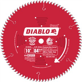 10" x 5/8" 84t TCG .098 Laminate Flooring Saw Blade