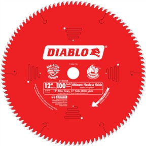 12" x 1" 100t ASFG .098 Finishing Saw Saw Blade