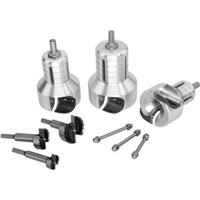 1", 1-1/2" and 2" Pro Series Master Kit Tenon Cutter