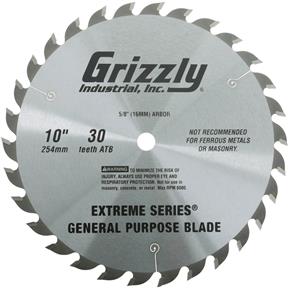 Extreme Series 10" x 5/8" 30t ATB .120" General Purpose Blade