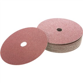 7" x 7/8" 60 Grit A/O Fiber Disc, 25 pack