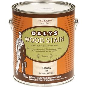 Daly's Wood Stain, Ebony - Gallon