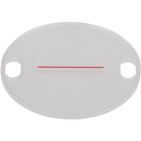 Flat Fence Scale Indicator Window