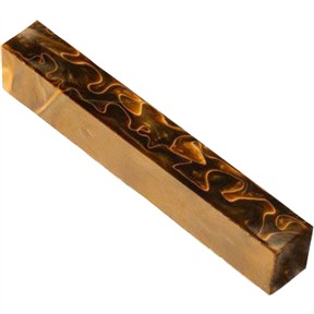 Copper Swirl Aquabright 3/4" Pen Blank