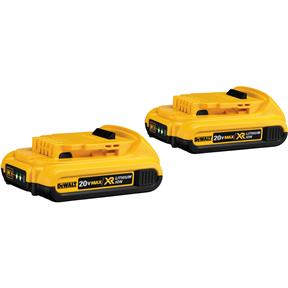 20V XR 2.0Ah Li-Ion Battery, 2 pk.