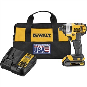 20V Max 1/4" Impact Driver Kit