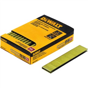 18 GA 1/4" Narrow Crown Coated 1" Staple, 2500 pc.
