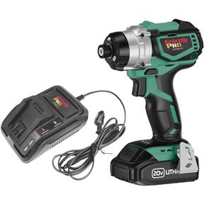 20V Impact Driver Kit with Li-Ion Battery & Charger
