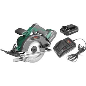 20V 6-1/2" Circular Saw Kit with 2 Li-Ion Batteries & Charger