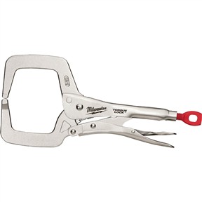 11" TORQUE LOCK Locking C-Clamp Regular Jaws