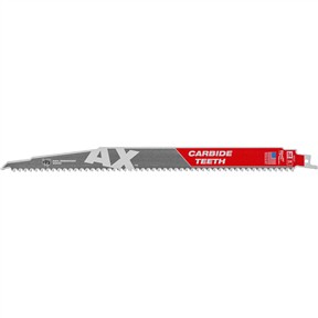 SAWZALL AX 12" Carbide Teeth Saw Blade