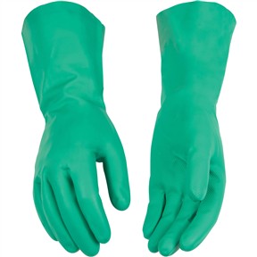 13" Disposable Nitrile Gloves, Large