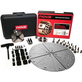 Supernova2 Bowl Turning Chuck Bundle Insert Version