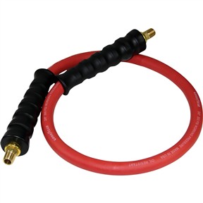 3' X 3/8" Pro Rubber Whip Hose