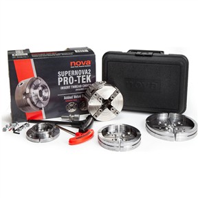 Pro-Tek Super Nova Direct Thread 1-1/4" x 8 TPI Chuck Bundle