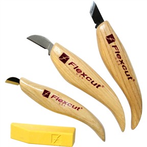 3 Pc. Chip Carving Set
