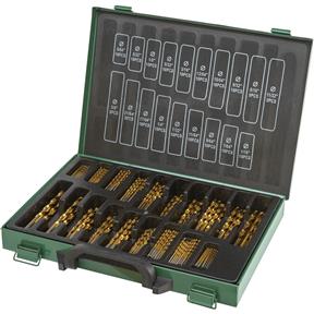 Akozon Schaftfräser Set – 10-teilig, Titan-beschichtet, 1/8" Schaft, 0.5–1.4 Mm
