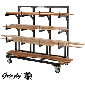 Grizzly T34006 - Mobile Lumber Rack - Grizzly Industrial, Inc.