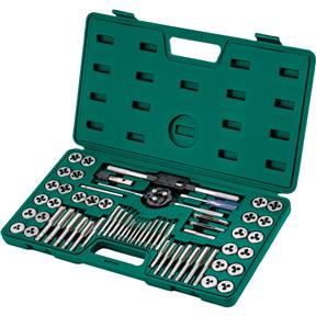Grizzly 60 pc SAE/Metric Tap and Die Set