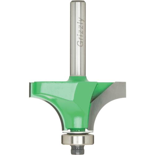 Image for Grizzly C1180 - 1/2"r Roundover Bit, 1/4" Shank