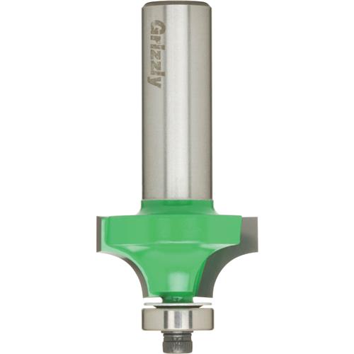 Image for Grizzly C1723 - 5/16"r Anti-Kickback Roundover Bit, 1/2" Shank