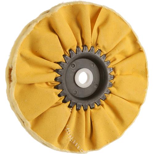 Image for Woodstock D2515 - 6" x 12 Ply x 1/2" Airway Hard Buff Wheel, 3500 RPM