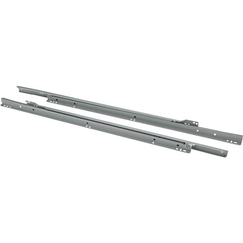 Image for Steelex D4326 - 24" European Style Self-Closing Drawer Slide, Grey pack of two