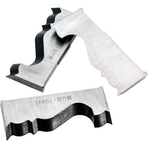 31/4" Crown Mould Moulding Knives, Set of 3 Grizzly Industrial