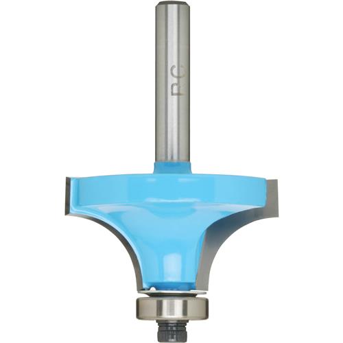 Image for Roman Carbide DC1180 - 1/2" Radius Roundover Bit, 1/4" Shank