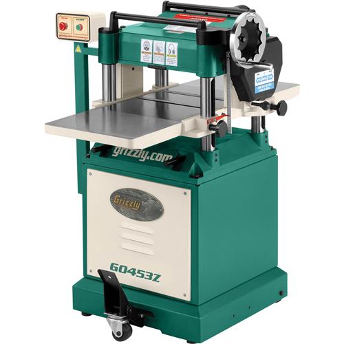 Image for Grizzly G0453Z - 15" 3 HP Planer w/ Spiral Cutterhead