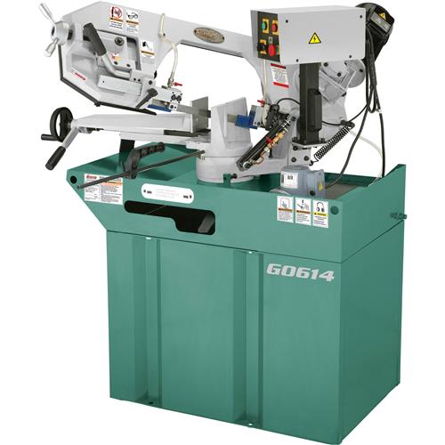 Image for Grizzly G0614 - 6" x 9-1/2" 1-1/2 HP Swivel Metal-Cutting Bandsaw