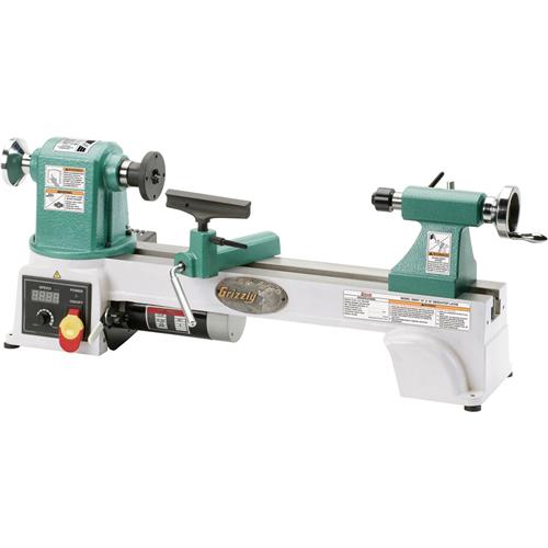 10 x 16 HeavyDuty BenchTop Wood Lathe Grizzly Industrial